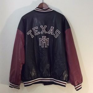 Preowned Vtg Texas Am Varsity Jacket Sz 